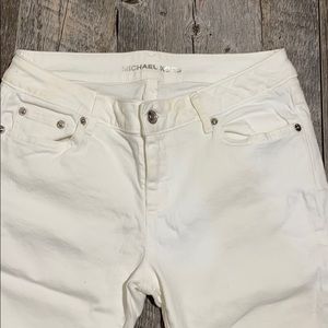 White Michael Korda jeans